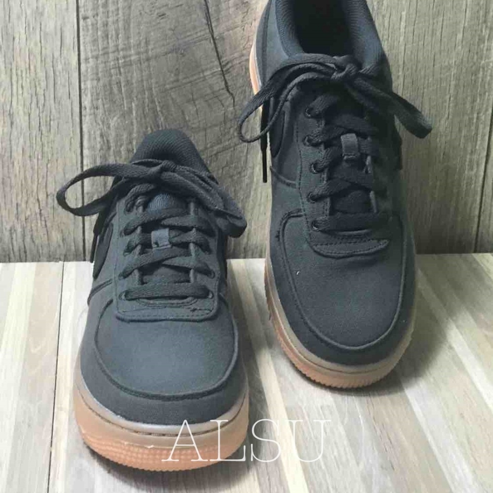 NWT Nike Air Force 1 LV8 Style GS Grey W AUTHENTIC - Picture 4 of 8